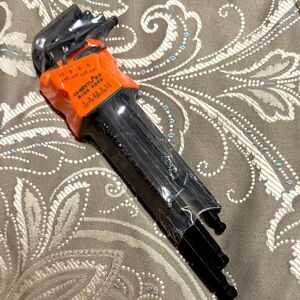 Black and Orange Hex Key Set